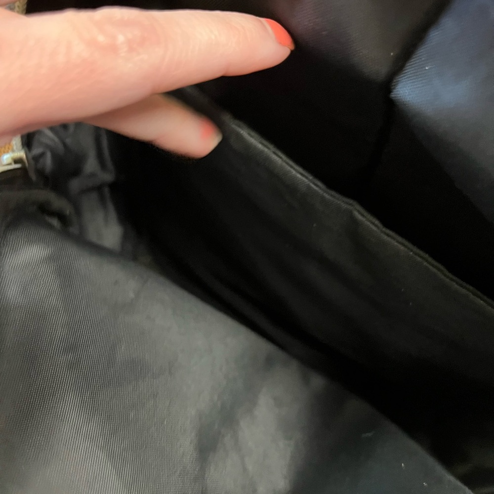 Paisley Patterned Backpack With Black Accents - image 6